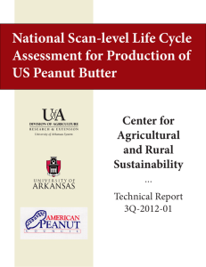 National Scan-level Life Cycle Assessment for Production of US