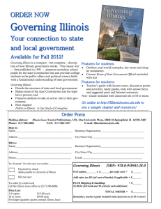 Governing Illinois