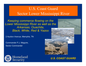 US Coast Guard Sector Lower Mississippi River