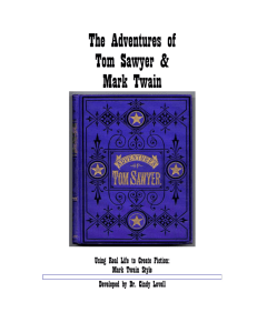 The Adventures of Tom Sawyer & Mark Twain