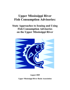 Upper Mississippi River Fish Consumption Advisories: