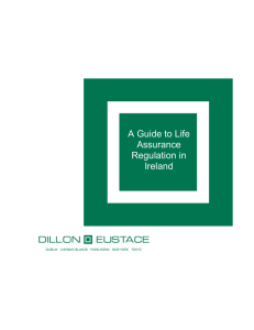 A Guide to Life Assurance Regulation in Ireland