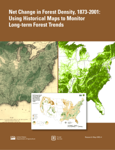 Using historical maps to monitor long-term forest trends