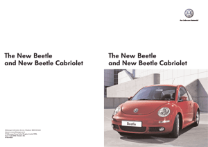 13469 New Beetle/Beetle Cab