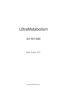 UltraMetabolism - Dr. Mark Hyman