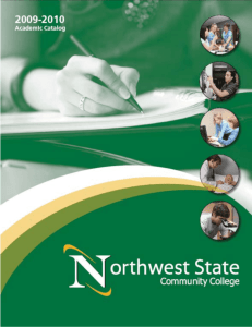 business technologies division - Northwest State Community College