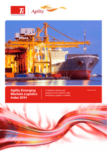 Agility Emerging Markets Logistics Index 2014