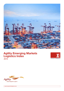 Agility Emerging Markets Logistics Index 2015