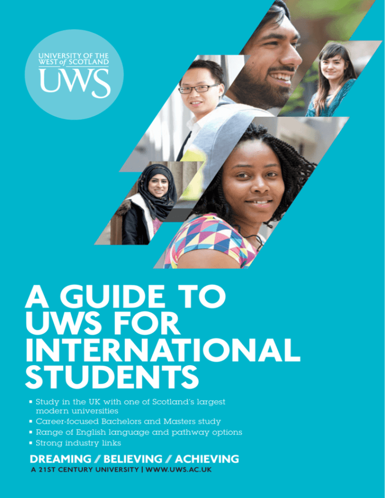 a guide to uws for international students
