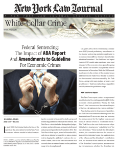 Federal Sentencing - Cohen & Gresser LLP