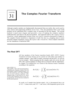 The Complex Fourier Transform