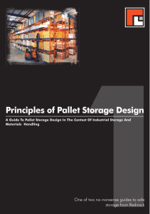 Principles of Pallet Storage Design
