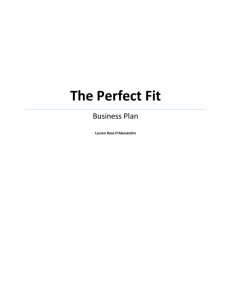 The Perfect Fit - Lauren D'Alessandro