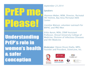 September 23 2014 Speakers Shannon Weber, MSW, Director