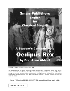 Cov-Oedipus Rex - Smarr Publishers