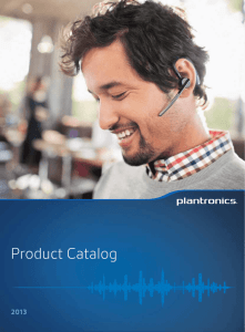 Plantronics Product Catalog