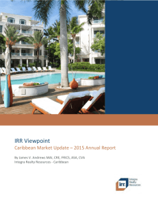 Caribbean Market Update – 2015 Annual Report