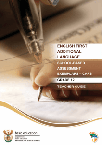 english first additional language