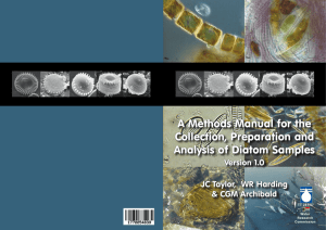 A Methods Manual for the Collection, Preparation and Analysis of