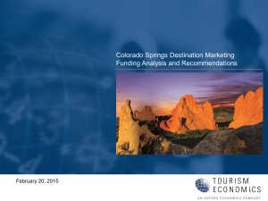 Tourism Economics Destination Marketing Funding Analysis