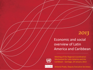 Economic and social overview of Latin America and