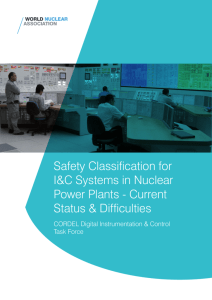 Safety Classification for I&C Systems in Nuclear Power Plants