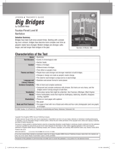 Big Bridges - Houghton Mifflin Harcourt