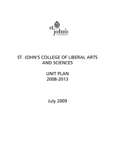 St. John's College of Liberal Arts and Sciences