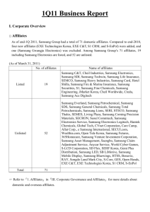 1Q11 Business Report