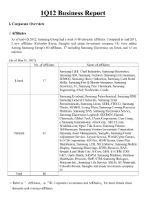 1Q12 Business Report