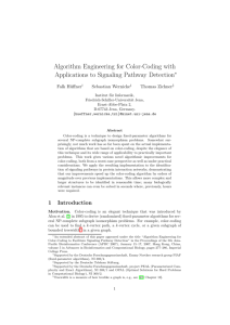 Algorithm Engineering for Color-Coding with Applications to