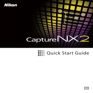 Capture NX 2 Quick Start Guide