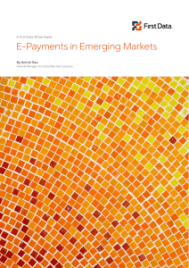 E-Payments in Emerging Markets