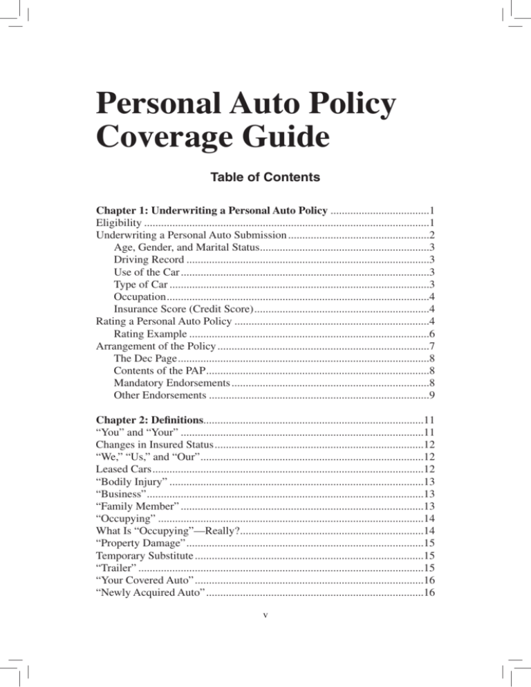 personal-auto-policy-coverage-guide