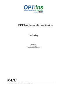 EFT Implementation Guide