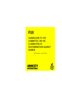 Fiji - Office of the High Commissioner on Human Rights