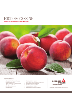 food processing - Select Georgia