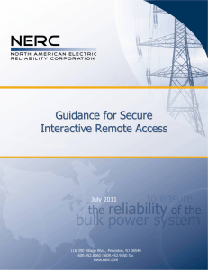 Guidance for Secure Interactive Remote Access