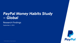 PayPal Money Habits Study