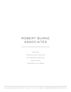 phase 1 - Robert Burke Associates