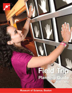 Field Trip Planning Guide 2014 – 2015