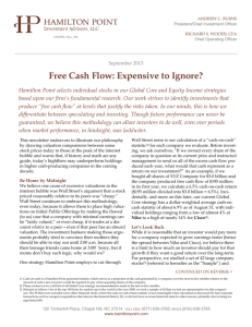 September 2013 Free Cash Flow: Expensive to Ignore?