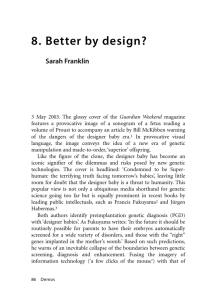 8. Better by design?
