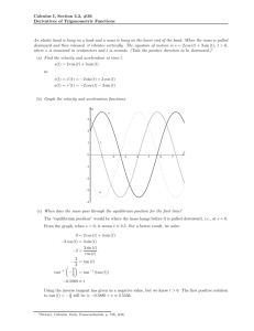 Calculus I, Section 3.3, #36 Derivatives of Trigonometric Functions