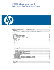 Intel Itanium-based midrange servers from HP—The HP Integrity
