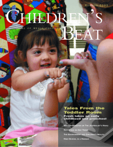 Children's Beat Summer 2003 - Casey Journalism Center for