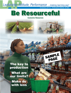 Be Resourceful - MBAResearch and Curriculum Center
