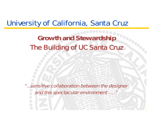 Santa Cruz - University of California | Office of The President