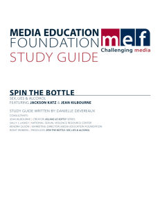Spin the Bottle Study Guide - Media Education Foundation
