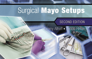 Surgical Mayo Set-Ups